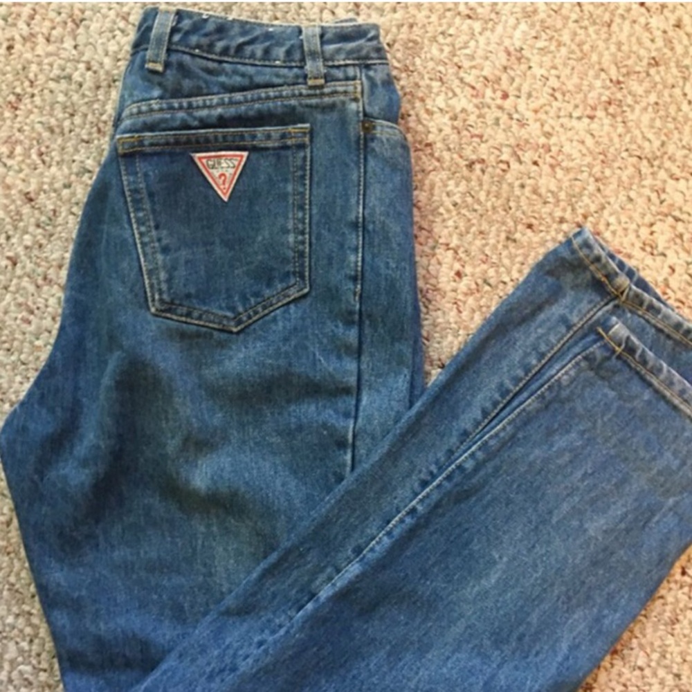 🦕Vintage 1980s Guess High Waisted Denim Jeans🦕